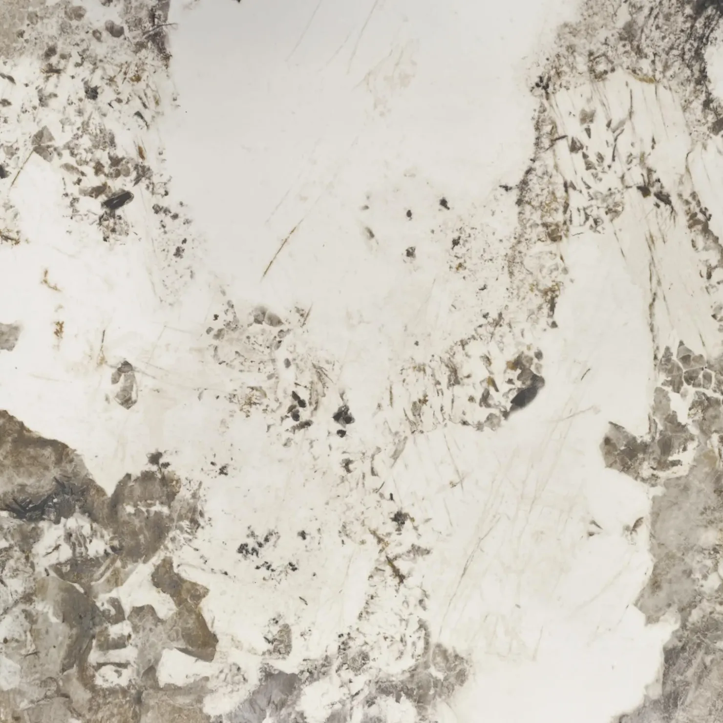 Garnero Arredamenti Tavolo allungabile 180/260cm moderno effetto marmo bianco nero Novellino Clearance