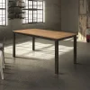 Garnero Arredamenti Tavolo allungabile 160/220cm moderno rovere nero Henry Gihome® Discount