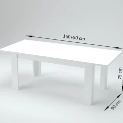 Garnero Arredamenti Tavolo allungabile 160-210cm Zenzero Ossido Hot