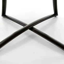 Garnero Arredamenti Tavolo allungabile 118/148cm rotondo rovere antracite nero Ortensia Gihome® Discount