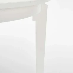 Garnero Arredamenti Tavolo allungabile 100/200cm rotondo moderno bianco Robin Sale