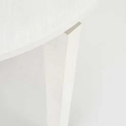 Garnero Arredamenti Tavolo allungabile 100/200cm rotondo moderno bianco Robin Sale