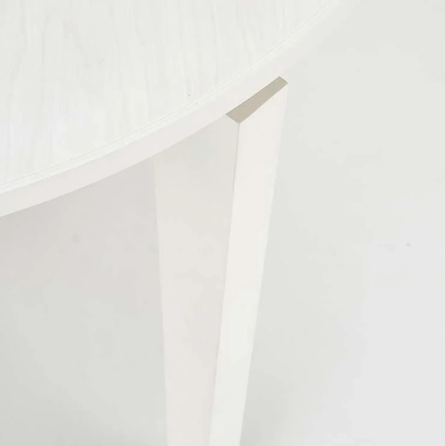 Garnero Arredamenti Tavolo allungabile 100/200cm rotondo moderno bianco Robin Sale