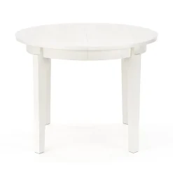Garnero Arredamenti Tavolo allungabile 100/200cm rotondo moderno bianco Robin Sale