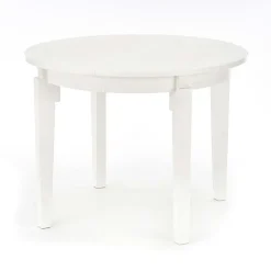 Garnero Arredamenti Tavolo allungabile 100/200cm rotondo moderno bianco Robin Sale
