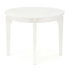 Garnero Arredamenti Tavolo allungabile 100/200cm rotondo moderno bianco Robin Sale