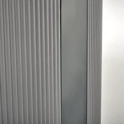 Garnero Arredamenti Tavolo allungabile da pranzo 160/220cm bianco grigio chiaro Ignazio Online