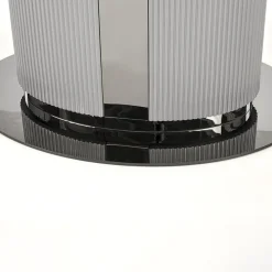 Garnero Arredamenti Tavolo allungabile da pranzo 160/220cm bianco grigio chiaro Ignazio Online