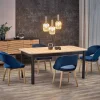 Garnero Arredamenti Tavolo allungabile industrial 160/228cm rovere nero Florian Sale