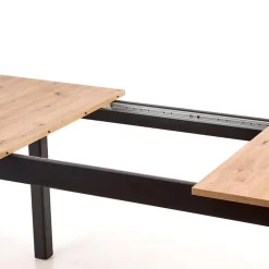 Garnero Arredamenti Tavolo allungabile industrial 160/228cm rovere nero Florian Sale