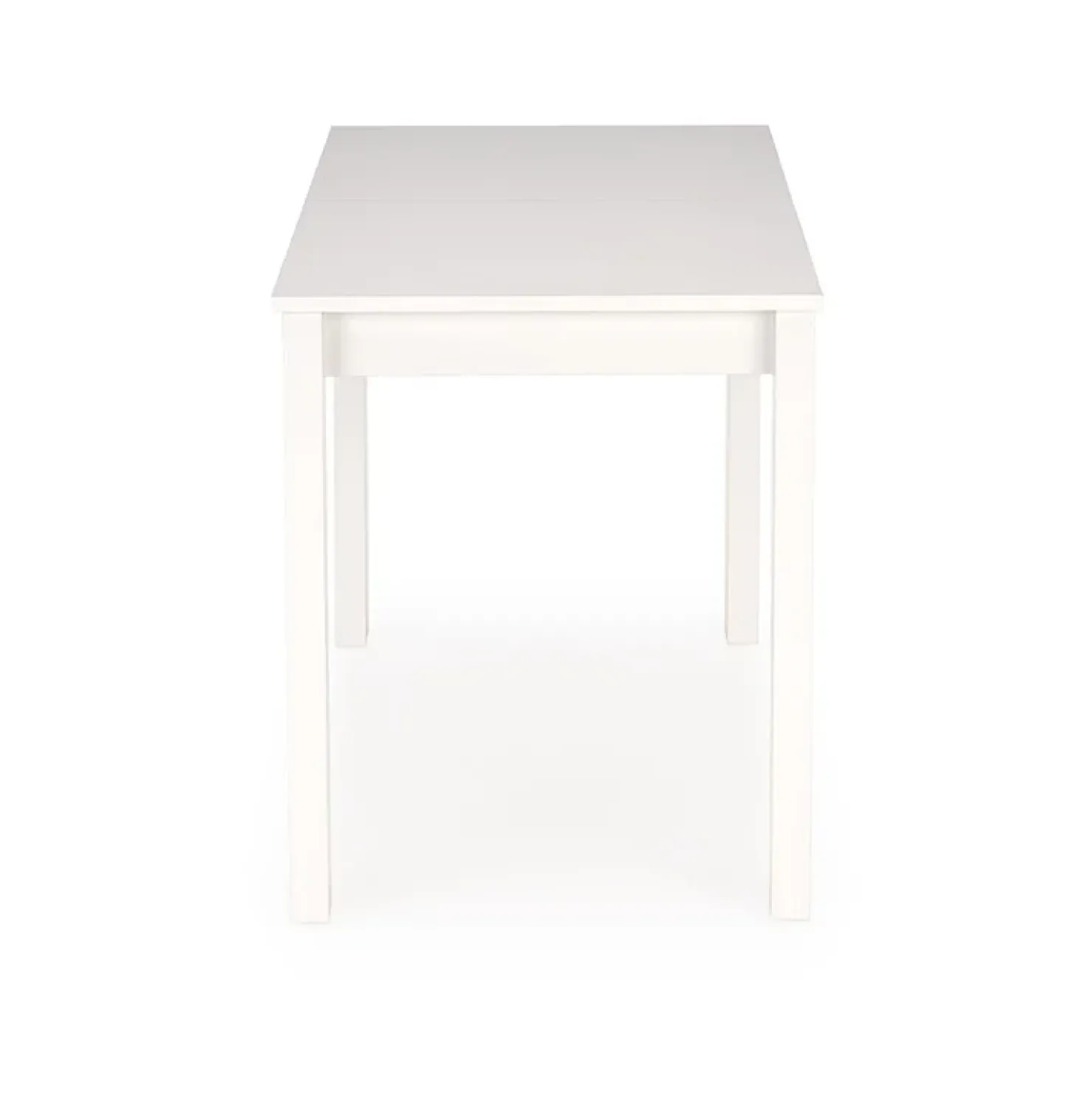 Garnero Arredamenti Tavolo allungabile moderno 100/135cm bianco Astana Bianco Opaco Online