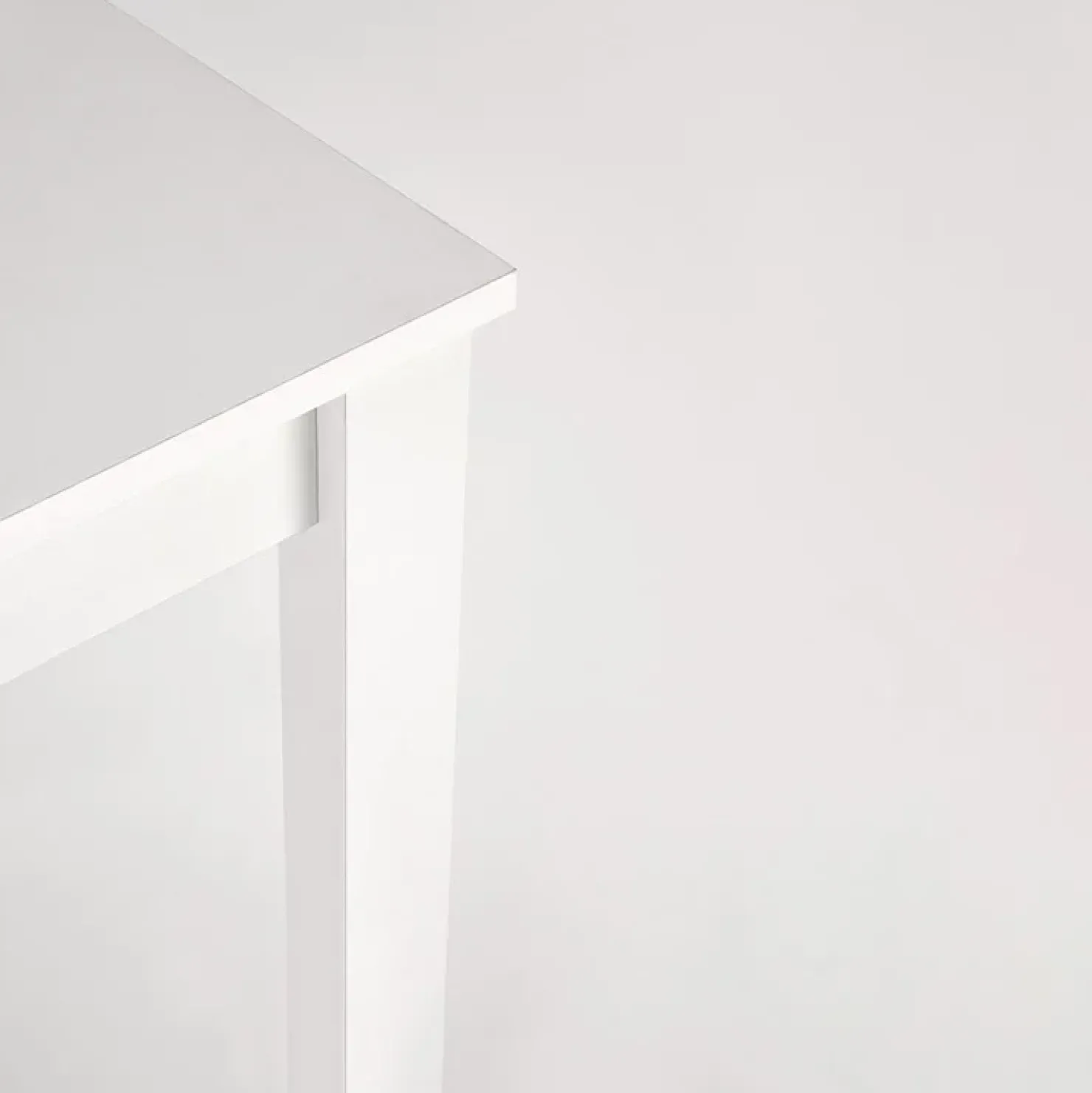 Garnero Arredamenti Tavolo allungabile moderno 100/135cm bianco Astana Bianco Opaco Online