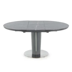 Garnero Arredamenti Tavolo allungabile moderno 120/160cm marmo grigio Donald Discount