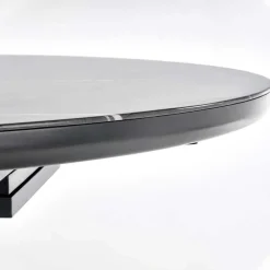 Garnero Arredamenti Tavolo allungabile moderno 120/160cm marmo grigio Donald Discount