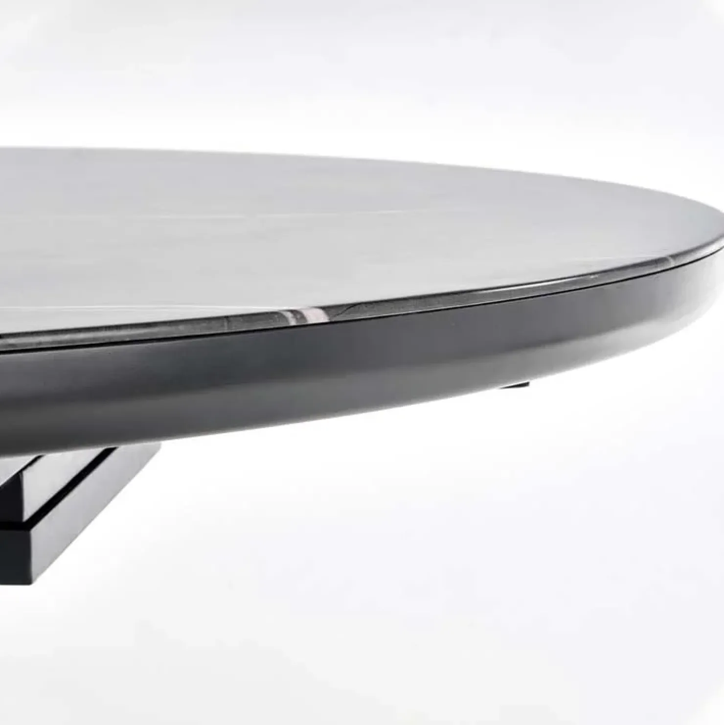 Garnero Arredamenti Tavolo allungabile moderno 120/160cm marmo grigio Donald Discount