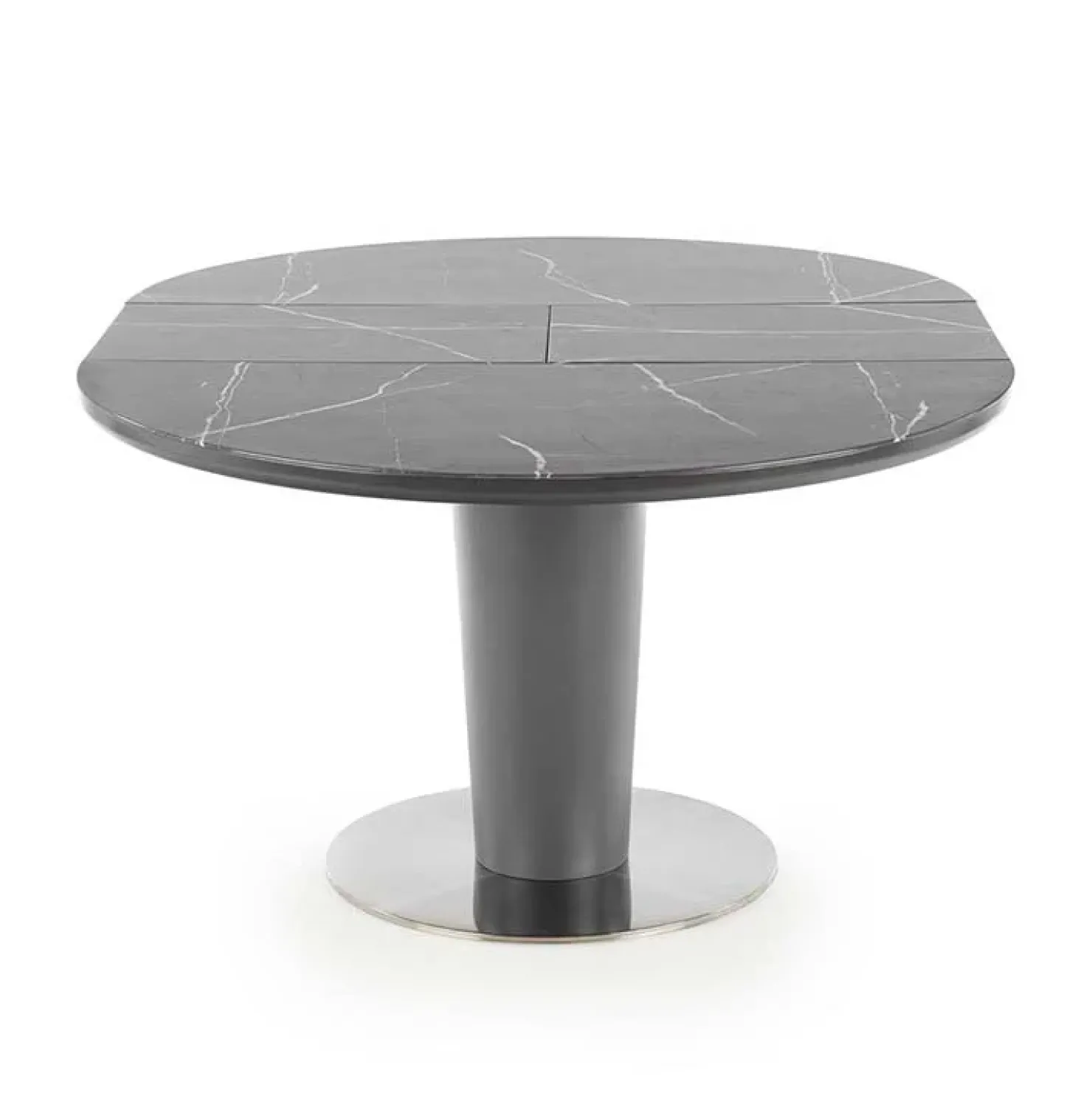 Garnero Arredamenti Tavolo allungabile moderno 120/160cm marmo grigio Donald Discount