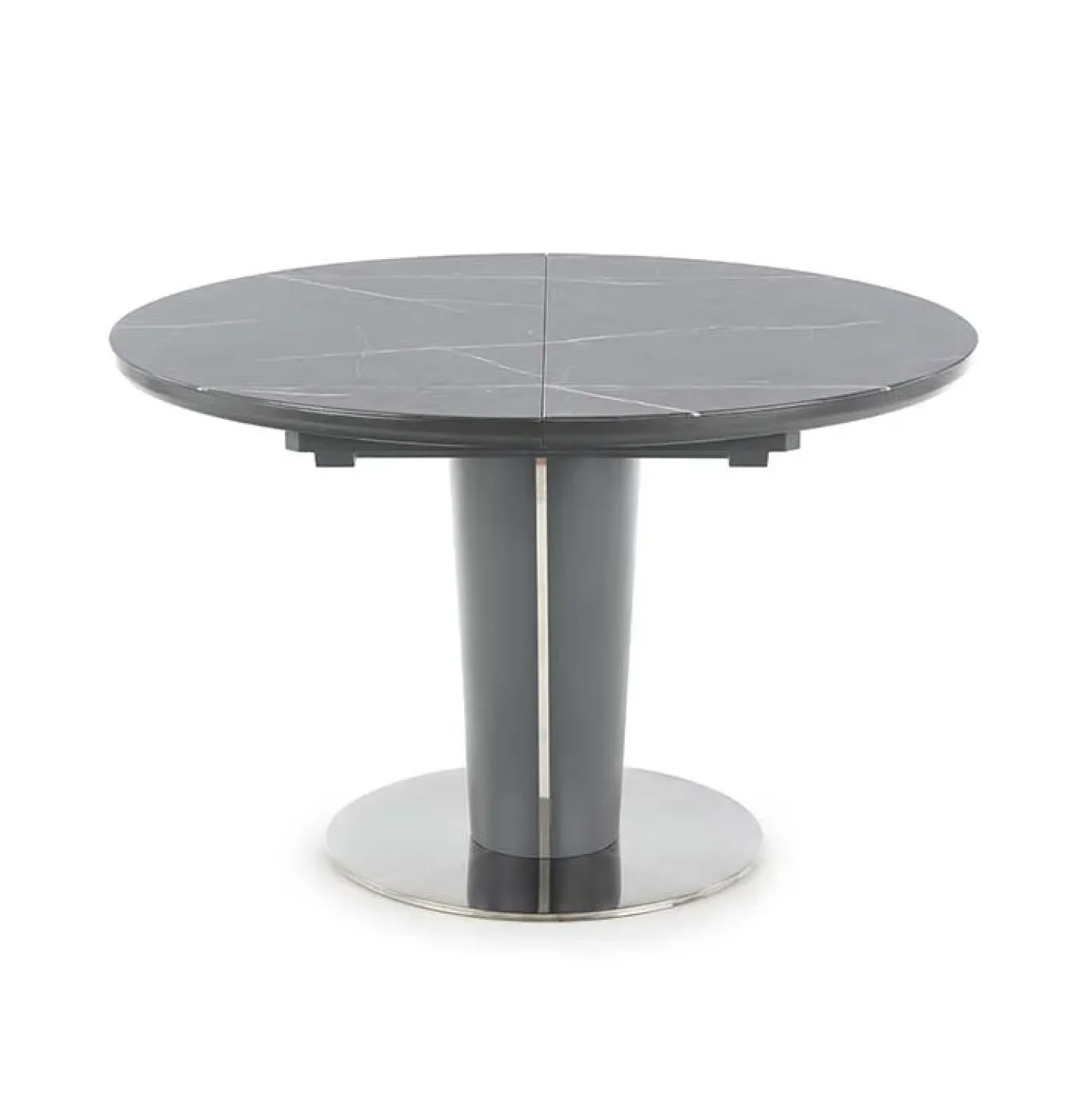 Garnero Arredamenti Tavolo allungabile moderno 120/160cm marmo grigio Donald Discount