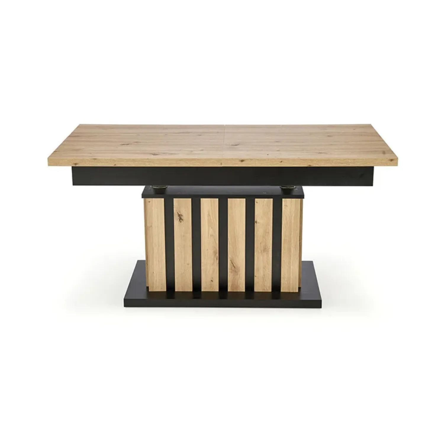 Garnero Arredamenti Tavolo allungabile moderno 130/170cm rovere nero Ottowa Best