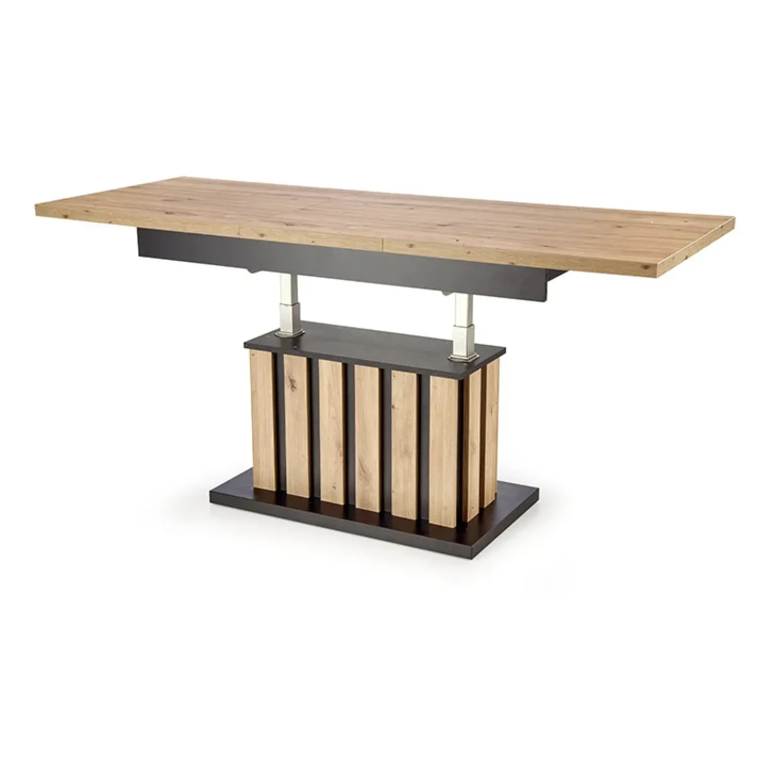 Garnero Arredamenti Tavolo allungabile moderno 130/170cm rovere nero Ottowa Best