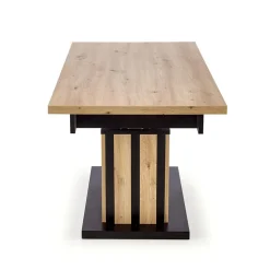 Garnero Arredamenti Tavolo allungabile moderno 130/170cm rovere nero Ottowa Best