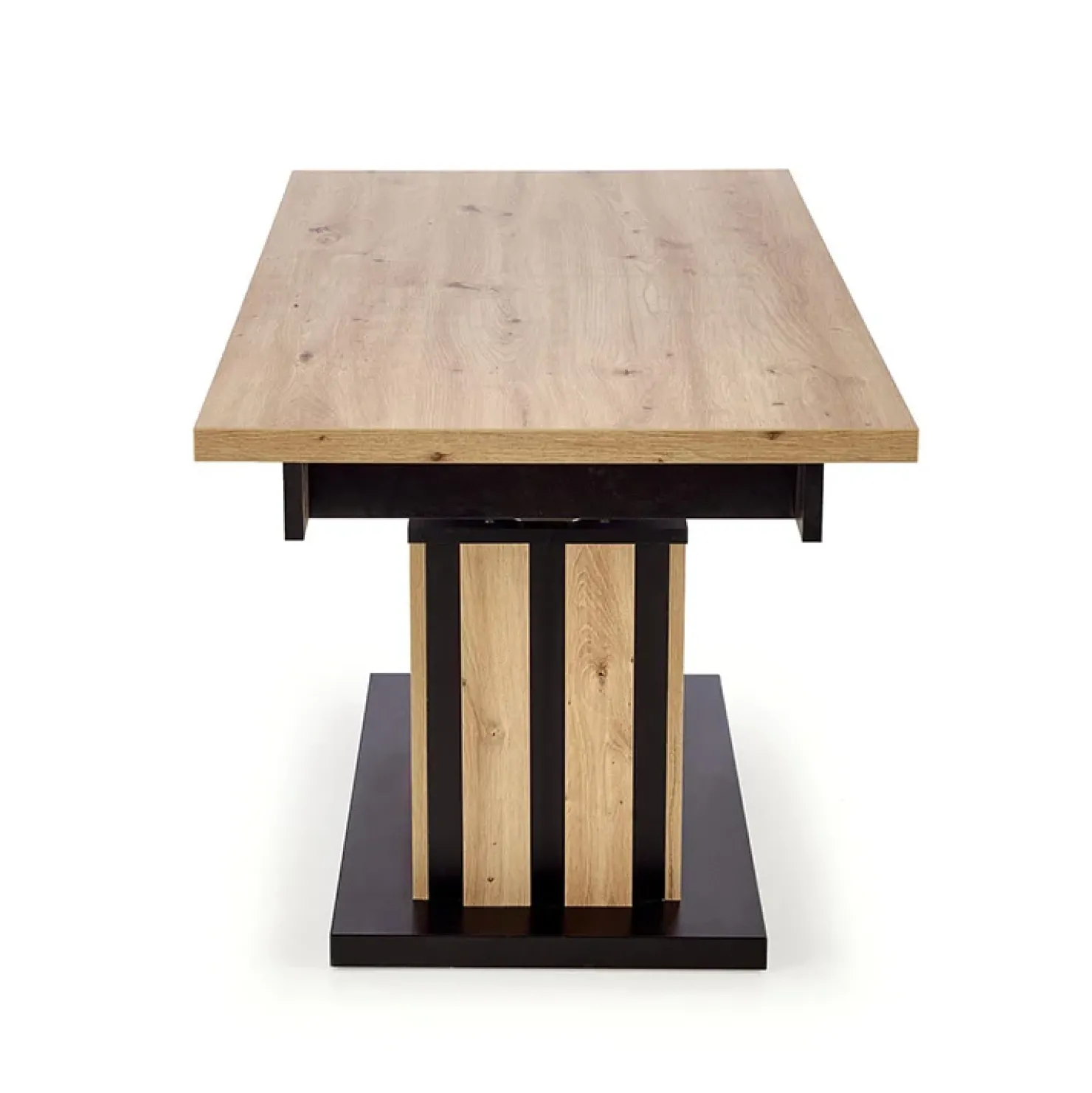 Garnero Arredamenti Tavolo allungabile moderno 130/170cm rovere nero Ottowa Best