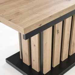 Garnero Arredamenti Tavolo allungabile moderno 130/170cm rovere nero Ottowa Best