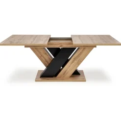 Garnero Arredamenti Tavolo allungabile moderno 160/200cm rovere nero Wolly Clearance