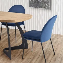 Garnero Arredamenti Tavolo allungabile moderno 160/200cm rovere naturale nero Evan New