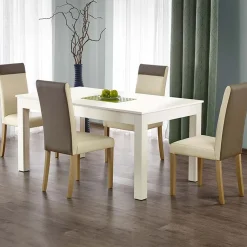 Garnero Arredamenti Tavolo allungabile moderno 160/298cm bianco Califa Bianco Opaco