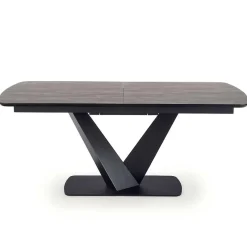 Garnero Arredamenti Tavolo allungabile moderno 180/230cm grigio scuro nero Zara Clearance