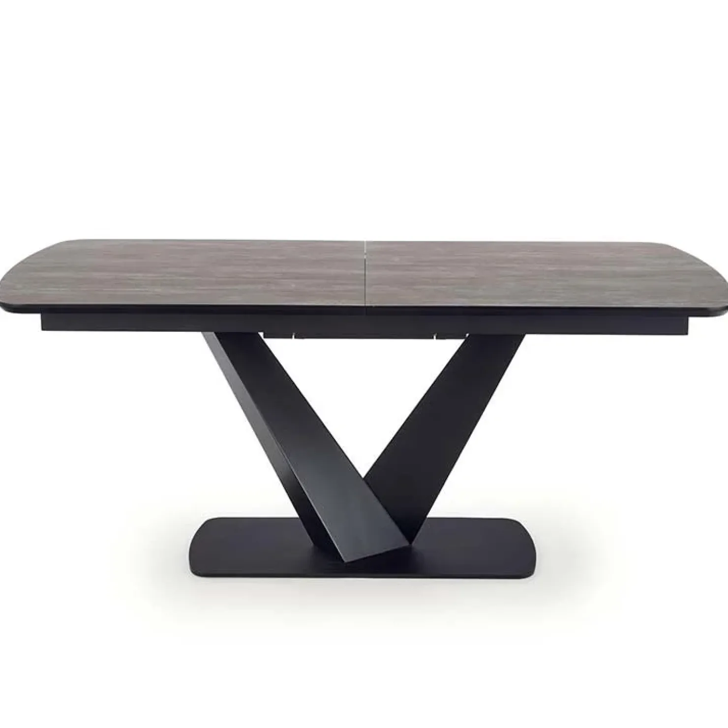 Garnero Arredamenti Tavolo allungabile moderno 180/230cm grigio scuro nero Zara Clearance