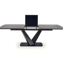 Garnero Arredamenti Tavolo allungabile moderno 180/230cm grigio scuro nero Zara Clearance