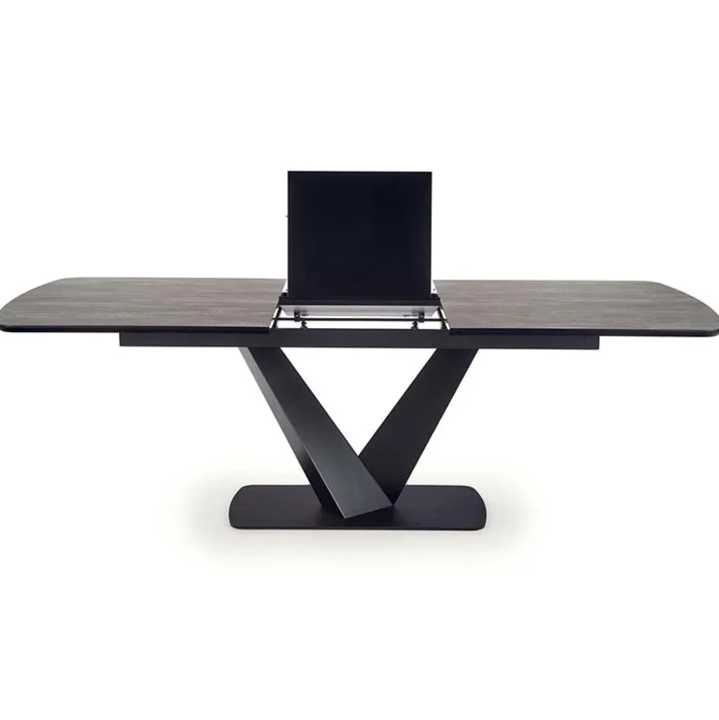 Garnero Arredamenti Tavolo allungabile moderno 180/230cm grigio scuro nero Zara Clearance