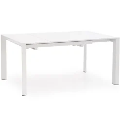 Garnero Arredamenti Tavolo allungabile moderno 130/250cm bianco lucido Falco Gihome® Sale