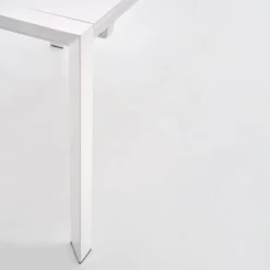 Garnero Arredamenti Tavolo allungabile moderno 130/250cm bianco lucido Falco Gihome® Sale