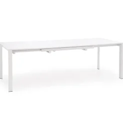 Garnero Arredamenti Tavolo allungabile moderno 130/250cm bianco lucido Falco Gihome® Sale