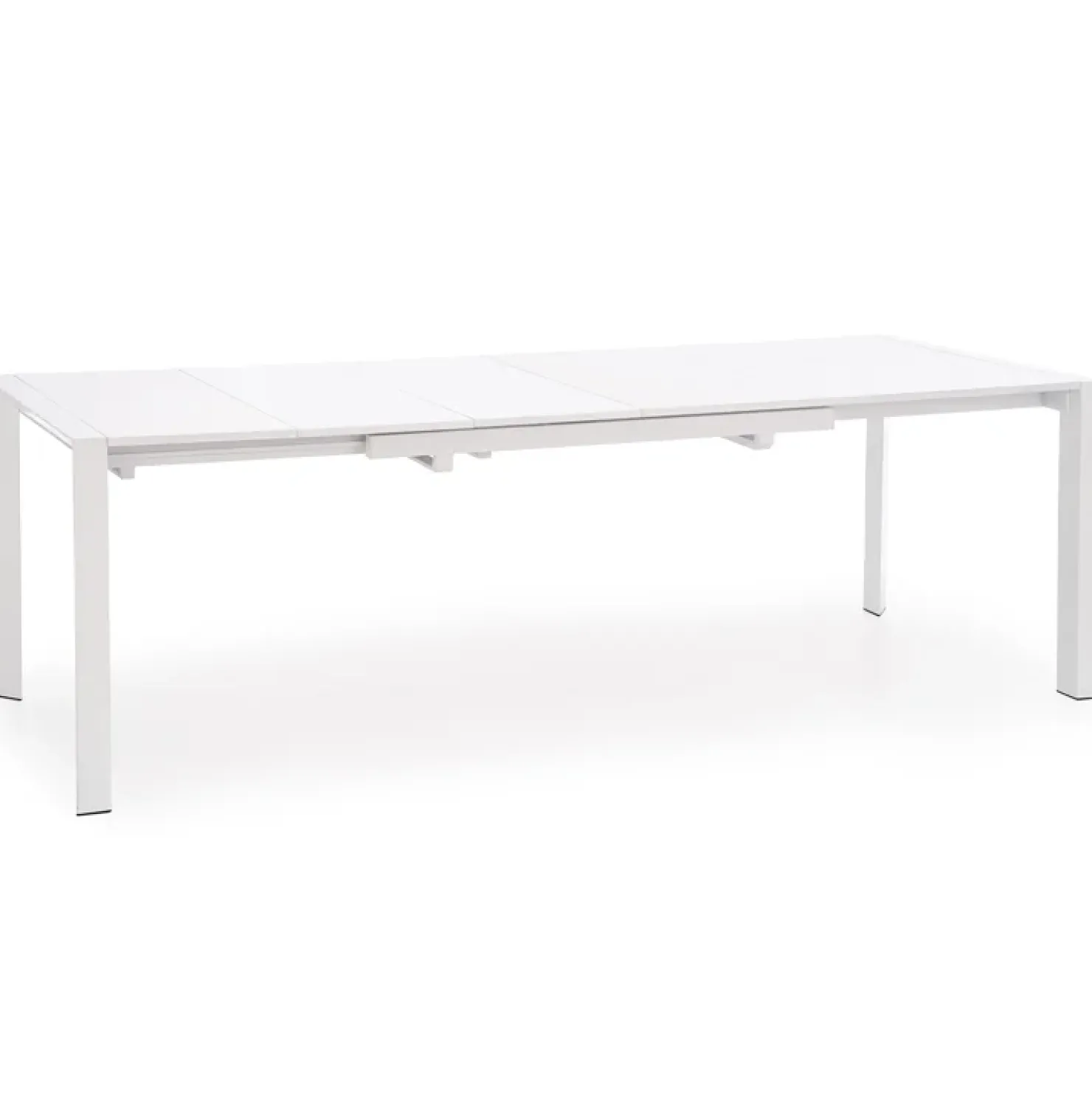 Garnero Arredamenti Tavolo allungabile moderno 130/250cm bianco lucido Falco Gihome® Sale