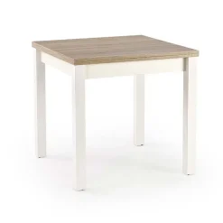 Garnero Arredamenti Tavolo allungabile moderno 80/160cm rovere sonoma bianco Akainu Bianco - Rovere Hot