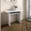 Garnero Arredamenti Tavolo allungabile 111x33-66cm bianco Garcia Online