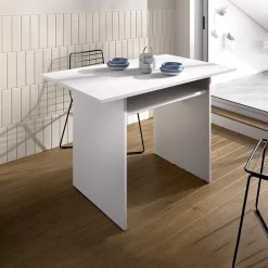 Garnero Arredamenti Tavolo allungabile 111x33-66cm bianco Garcia Online