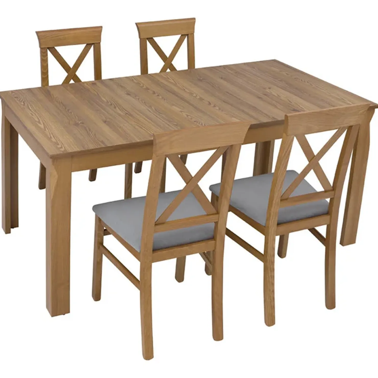 Garnero Arredamenti Tavolo allungabile 160/200x76cm rovere scuro Lucca Hot