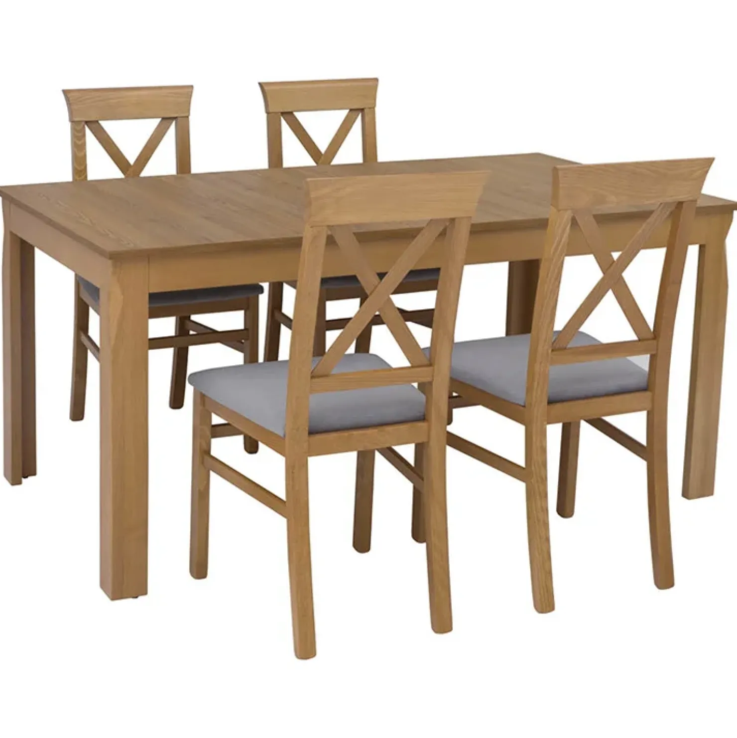 Garnero Arredamenti Tavolo allungabile 160/200x76cm rovere scuro Lucca Hot