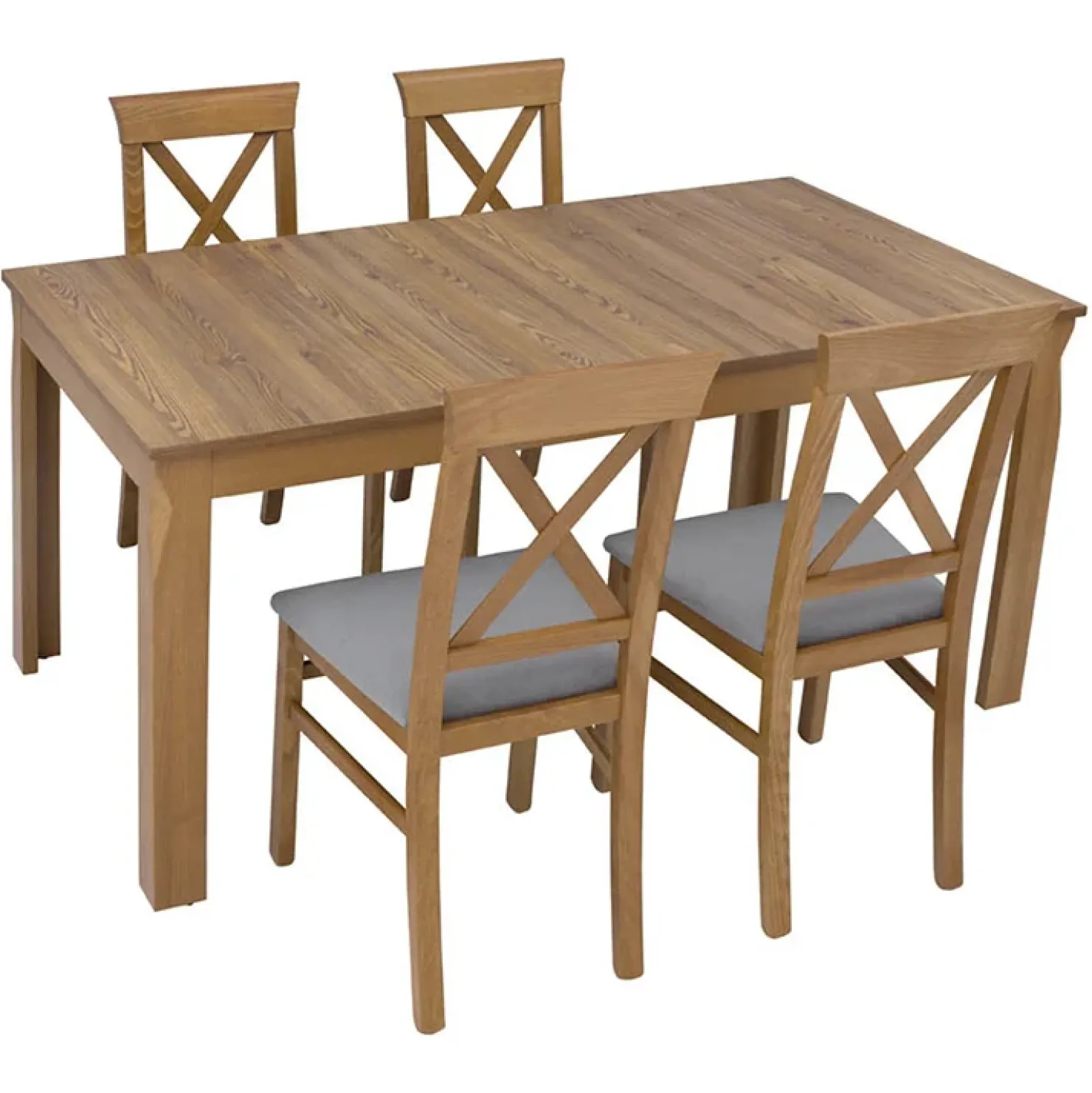 Garnero Arredamenti Tavolo allungabile 160/200x76cm rovere scuro Lucca Hot