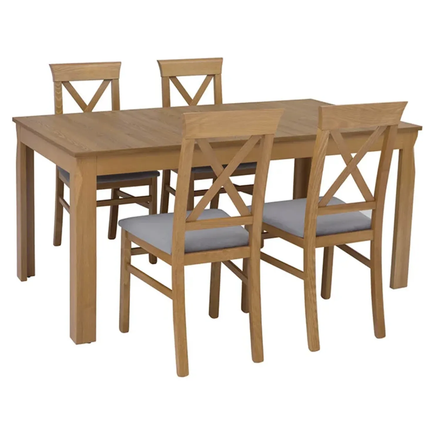 Garnero Arredamenti Tavolo allungabile 160/200x76cm rovere scuro Lucca Hot