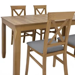 Garnero Arredamenti Tavolo allungabile 160/200x76cm rovere scuro Lucca Hot