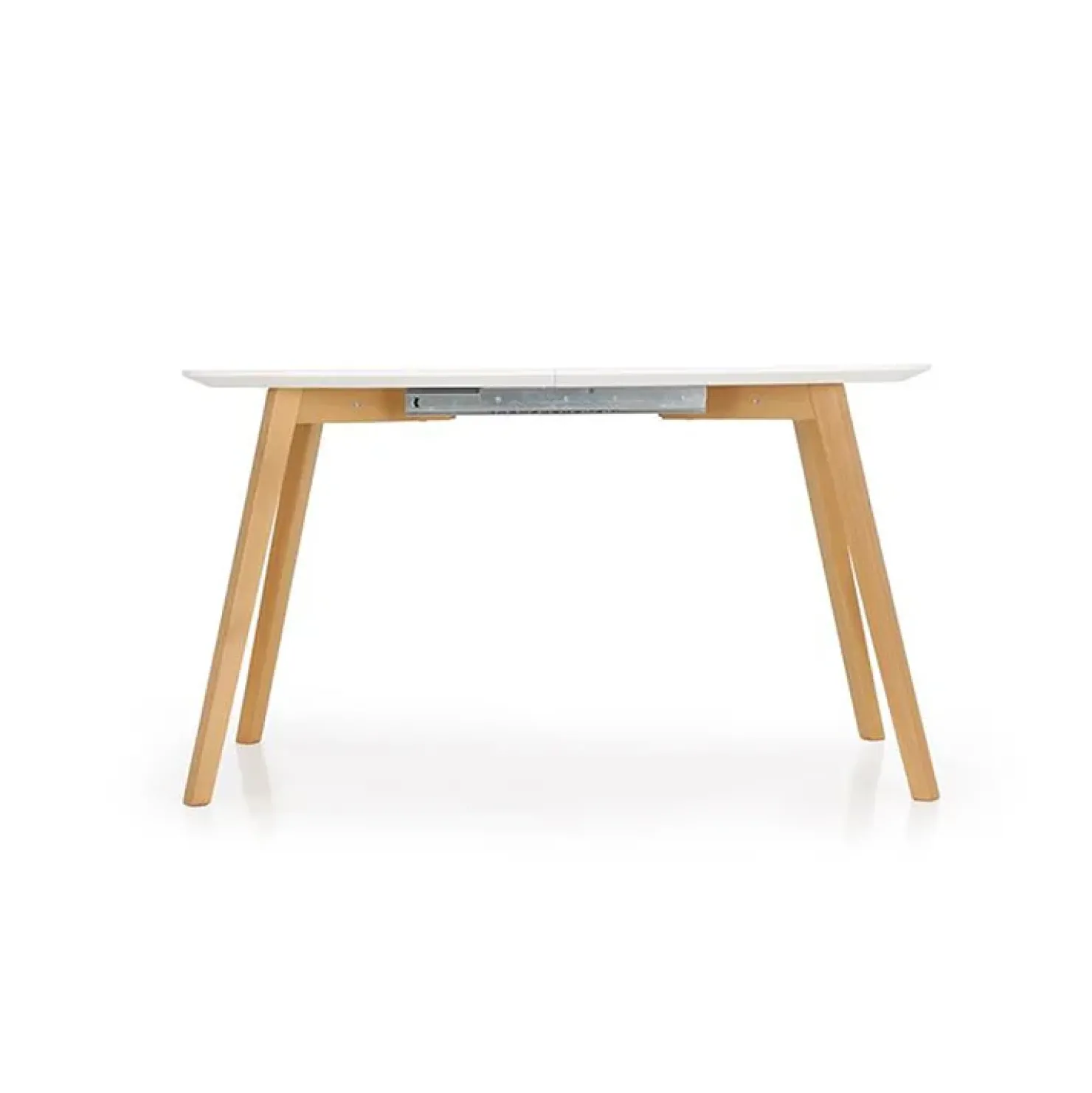 Garnero Arredamenti Tavolo 160/200cm allungabile bianco opaco rovere Giove Gihome® Best