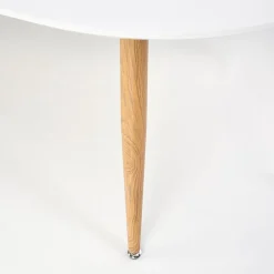 Garnero Arredamenti Tavolo 160/200cm allungabile bianco opaco rovere Giove Gihome® Best