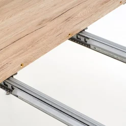 Garnero Arredamenti Tavolo 160/200cm allungabile bianco opaco rovere Giove Gihome® Best