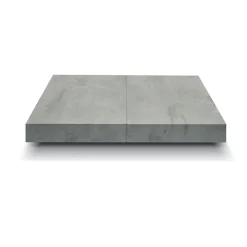 Garnero Arredamenti Tavolo 160/250cm allungabile grigio cemento gambe in antracite Hildago Best