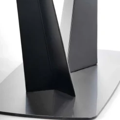 Garnero Arredamenti Tavolo 160/220cm allungabile moderno grigio scuro nero Sienna Hot